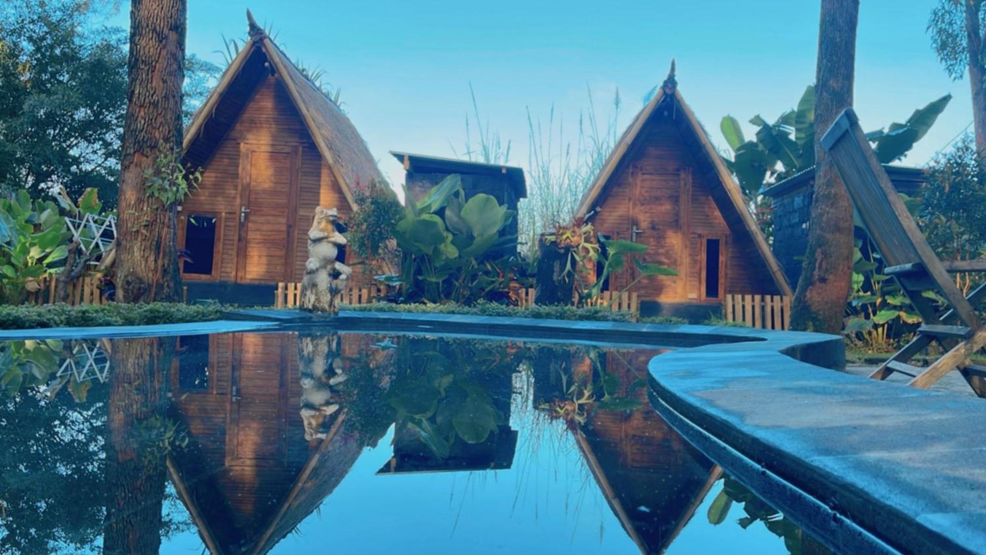 Triangle House And Private Hot Spring Kintamani (Bali)