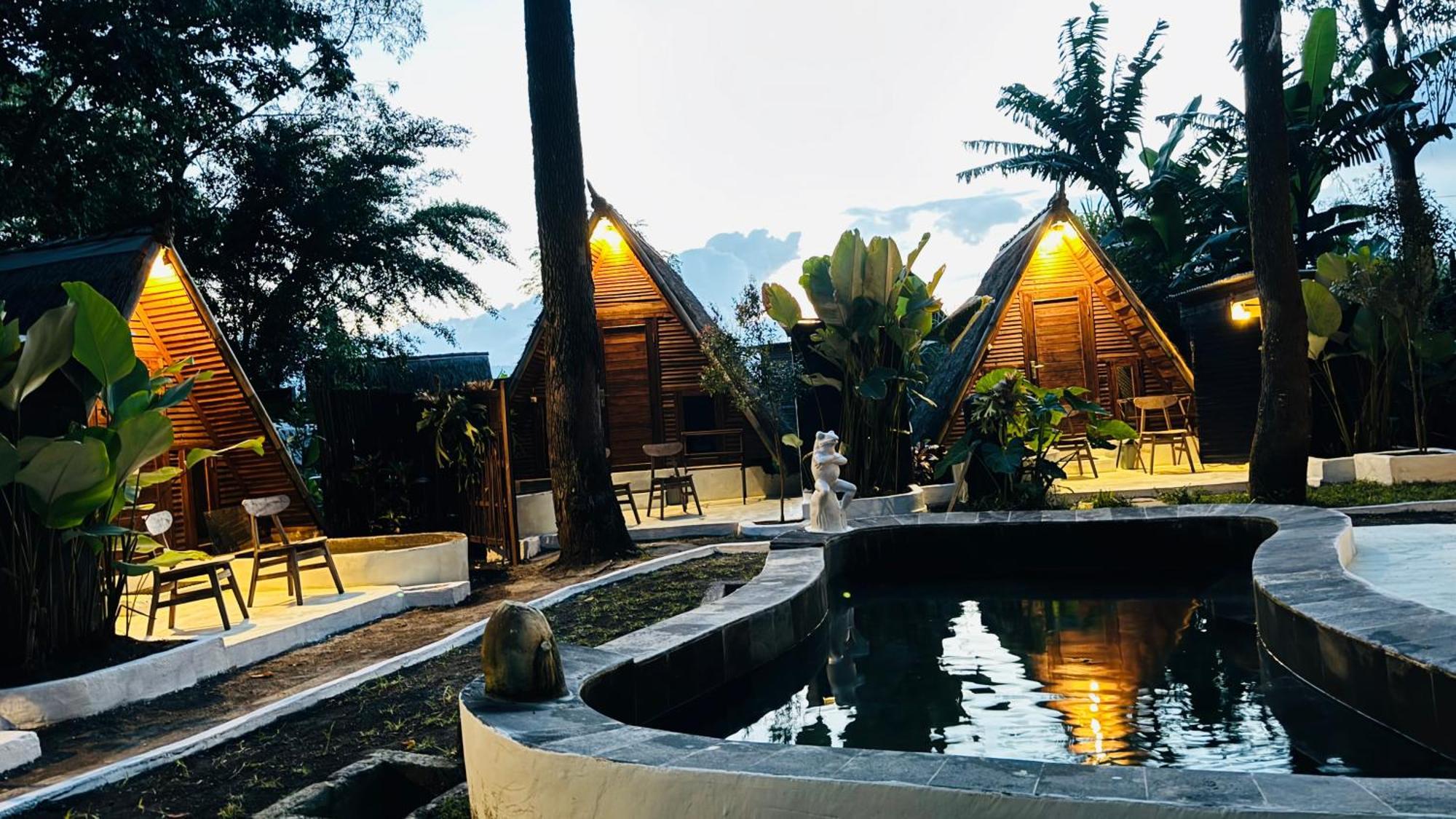 Triangle House And Private Hot Spring Kintamani (Bali)